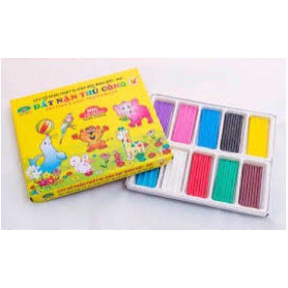 Đất nặn mic 5 màu, 6 màu và 10 màu