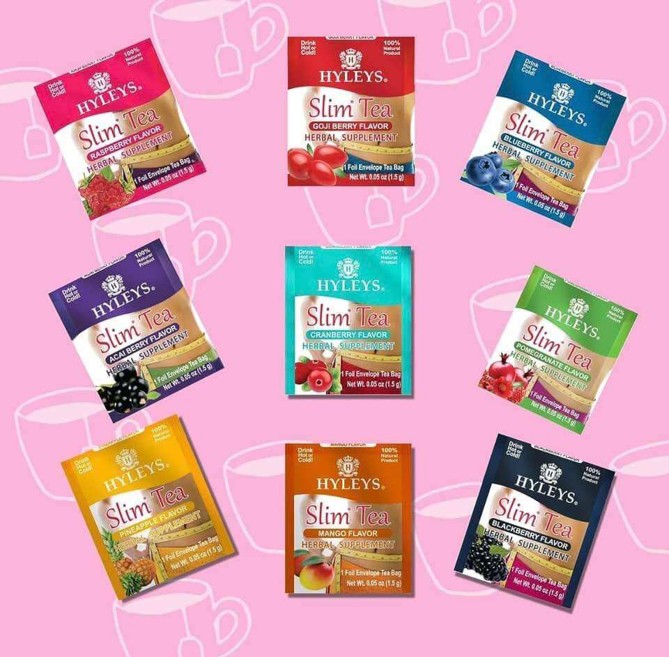 Trà thảo mộc Hyleys 100gói [hàng mua US] có bill