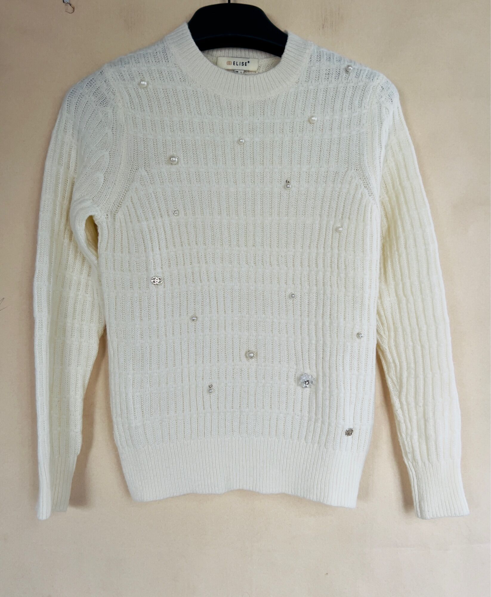 Áo len elise sz l new 99%