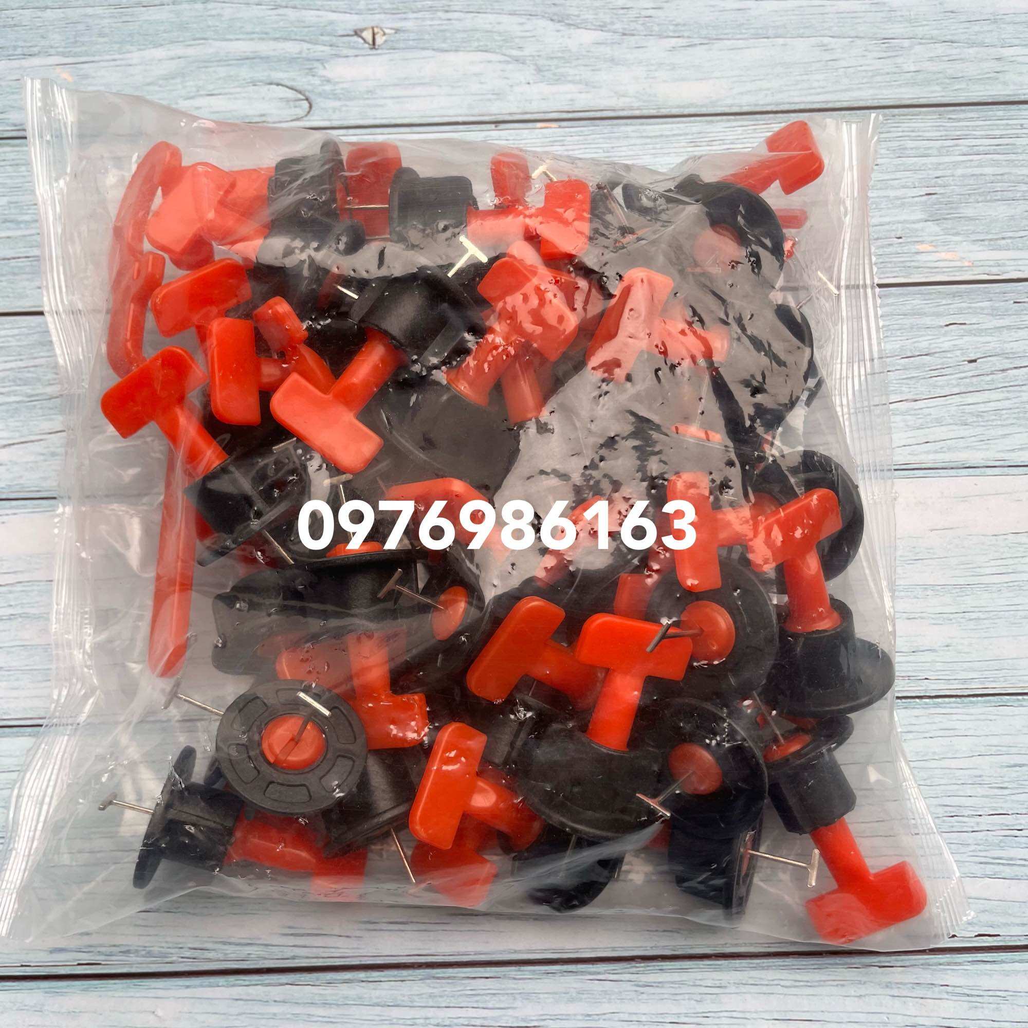 Túi 50 chiếc ke vít cân bằng mặt gạch dùng nhiều lần