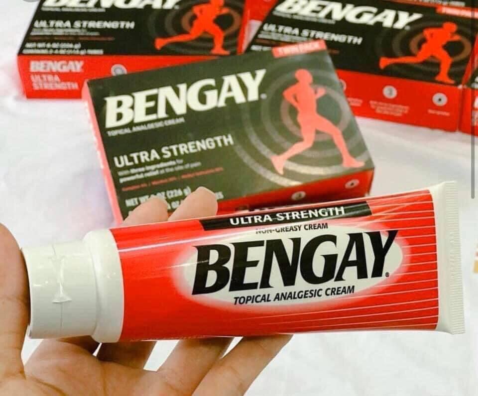 [Hcm]Kem Xoa Bóp Giảm Đau Bengay Ultra Strenght - Mỹ 113G.