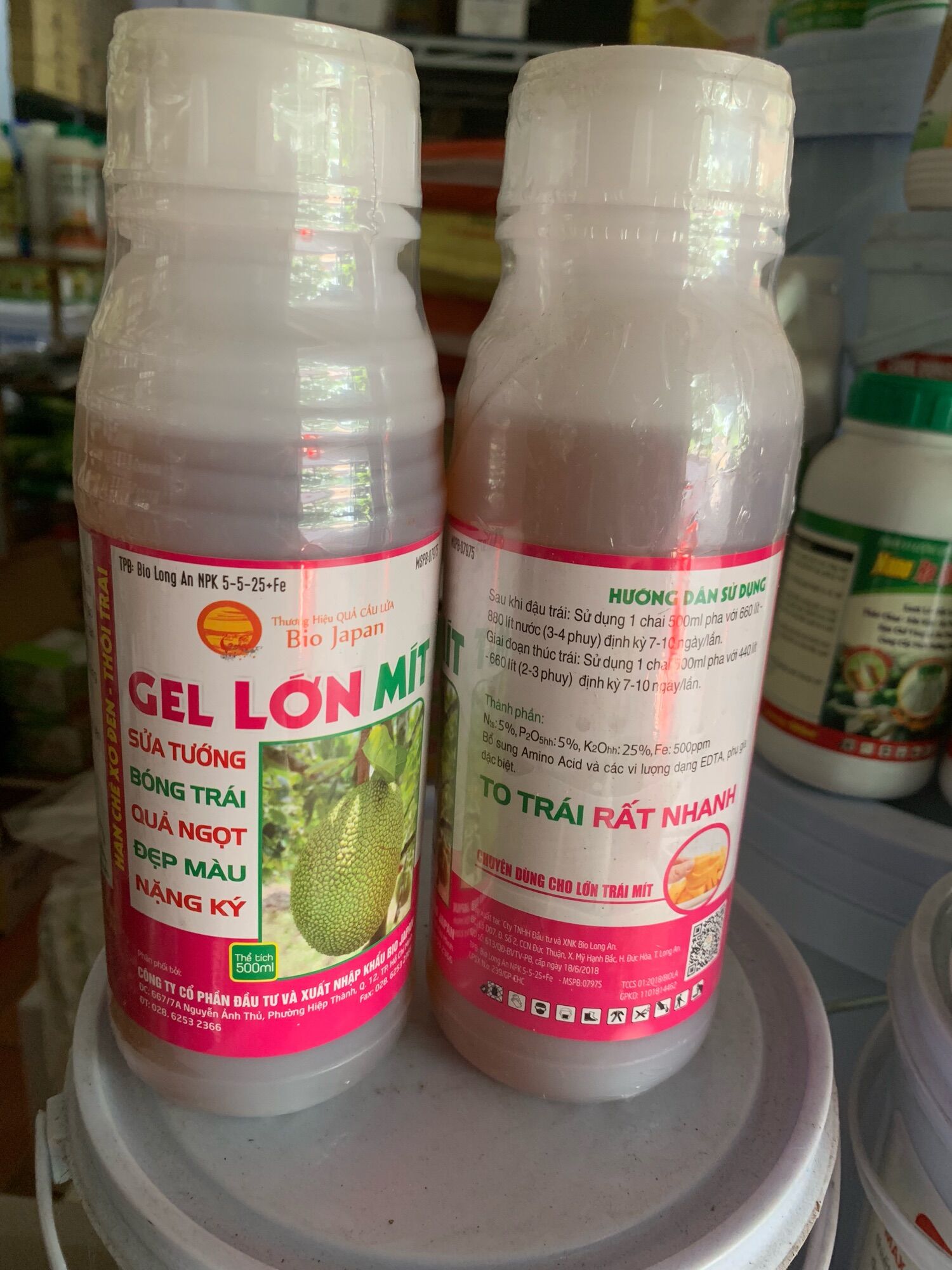 Gel lớn trái mít của quả cầu lửa