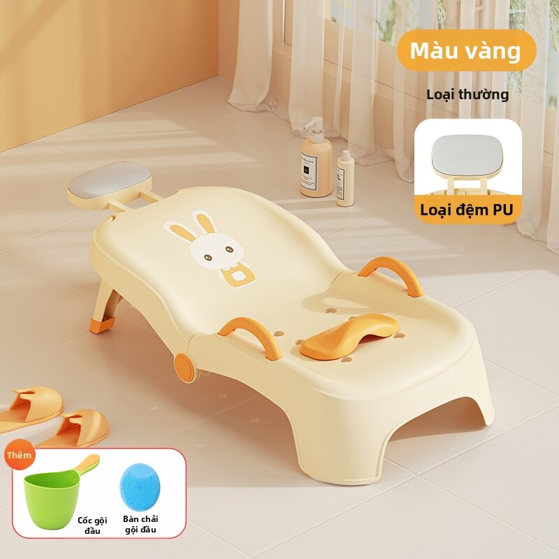 BEIMADUOJI | Ghế Rửa Tóc Bé Gấp Đơn Giản