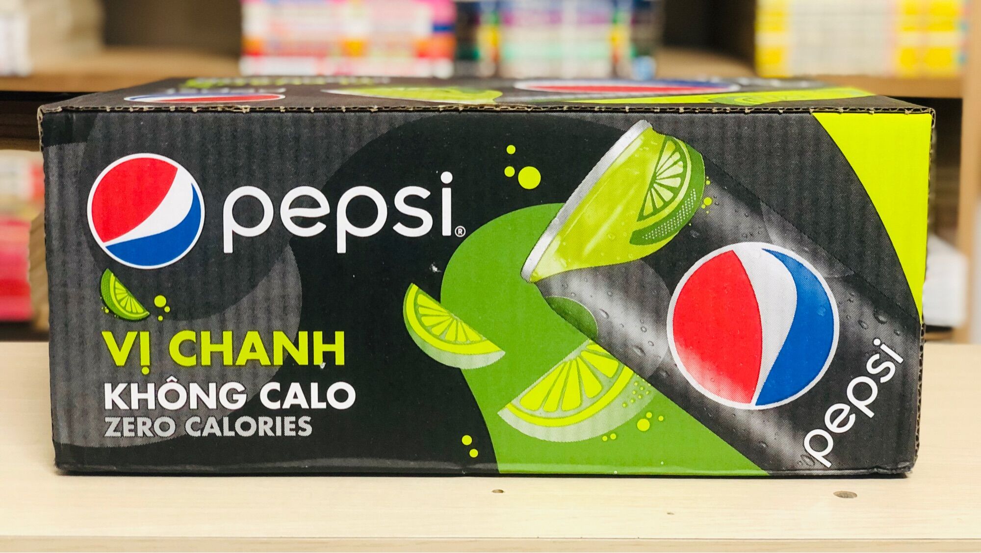 Pepsi chanh 24 lon/Thùng 320ml Chang's Food