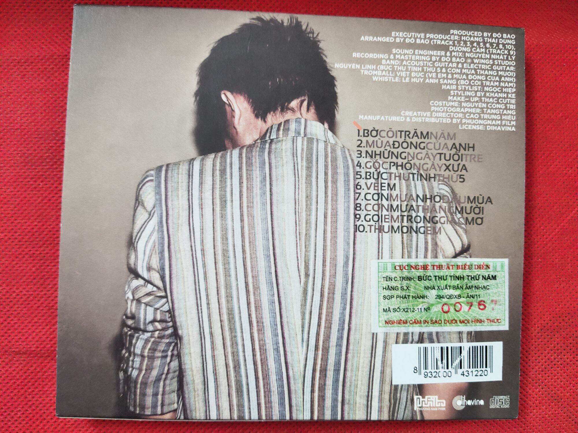 CD - Tấn Minh - Bức thư tình thứ 5