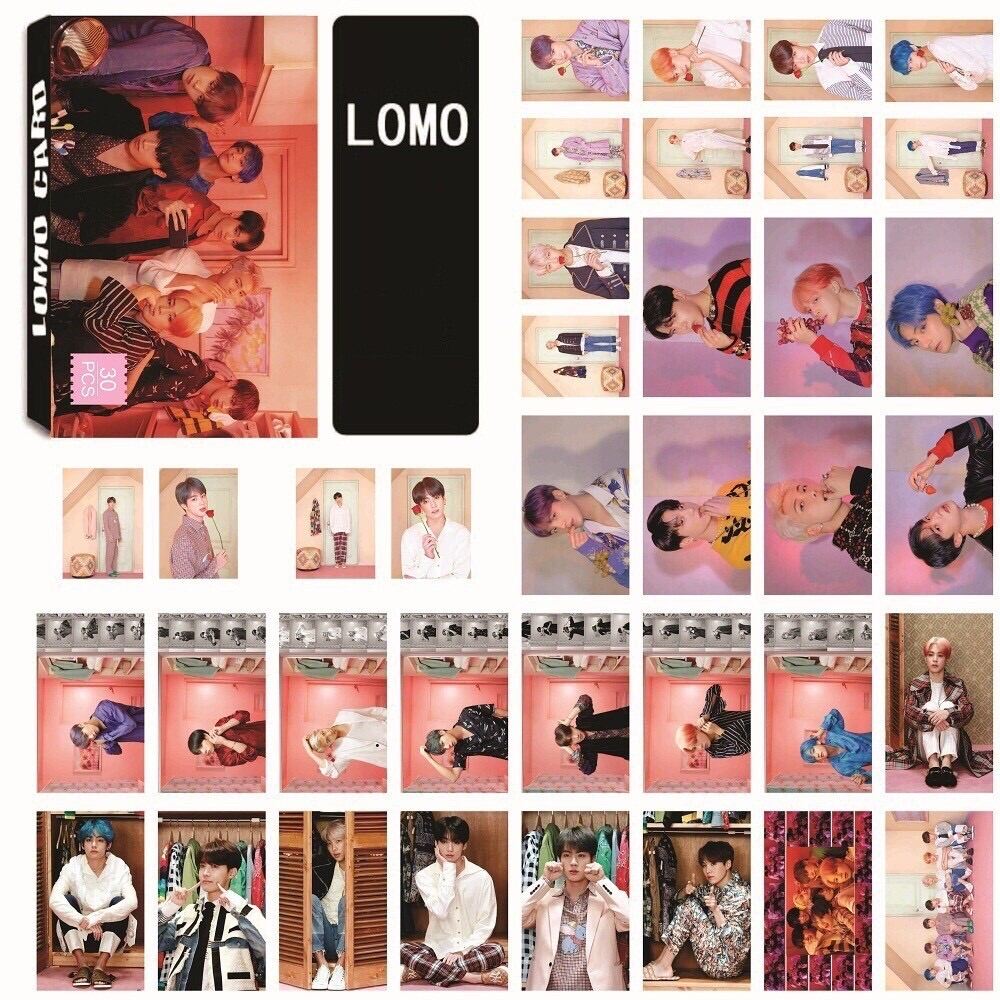 Lomo card BTS mẫu 18