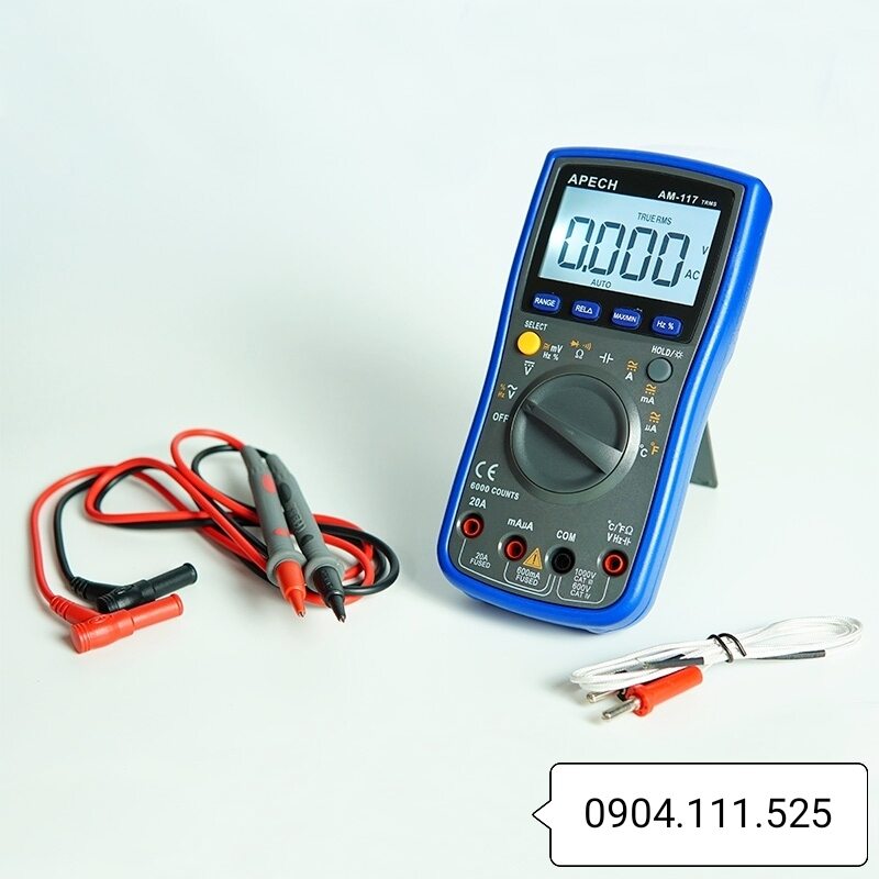 [HCM]Đồng hồ vạn năng APECH AM-117 (TrueRMS)
