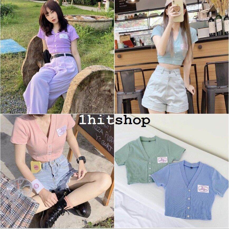 ( Hàng Đẹp ) Áo CROPTOP BAE BANDAR Ulzzang Nữ (Form LỬNG TRÊN RÚN ạ) 1hitshop