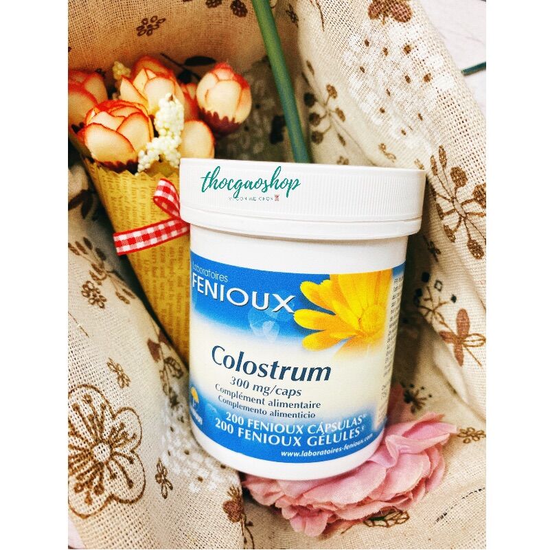 Sữa Non Colostrum FENIOUX 300mg Nội Địa Pháp 200 Viên