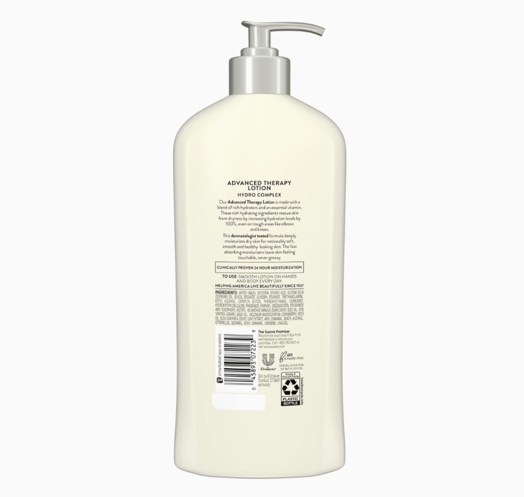 Sữa dưỡng thể SUAVE ADVANCED THERARY ( 296ml - 532ml ) - Suave nhập Mỹ.
