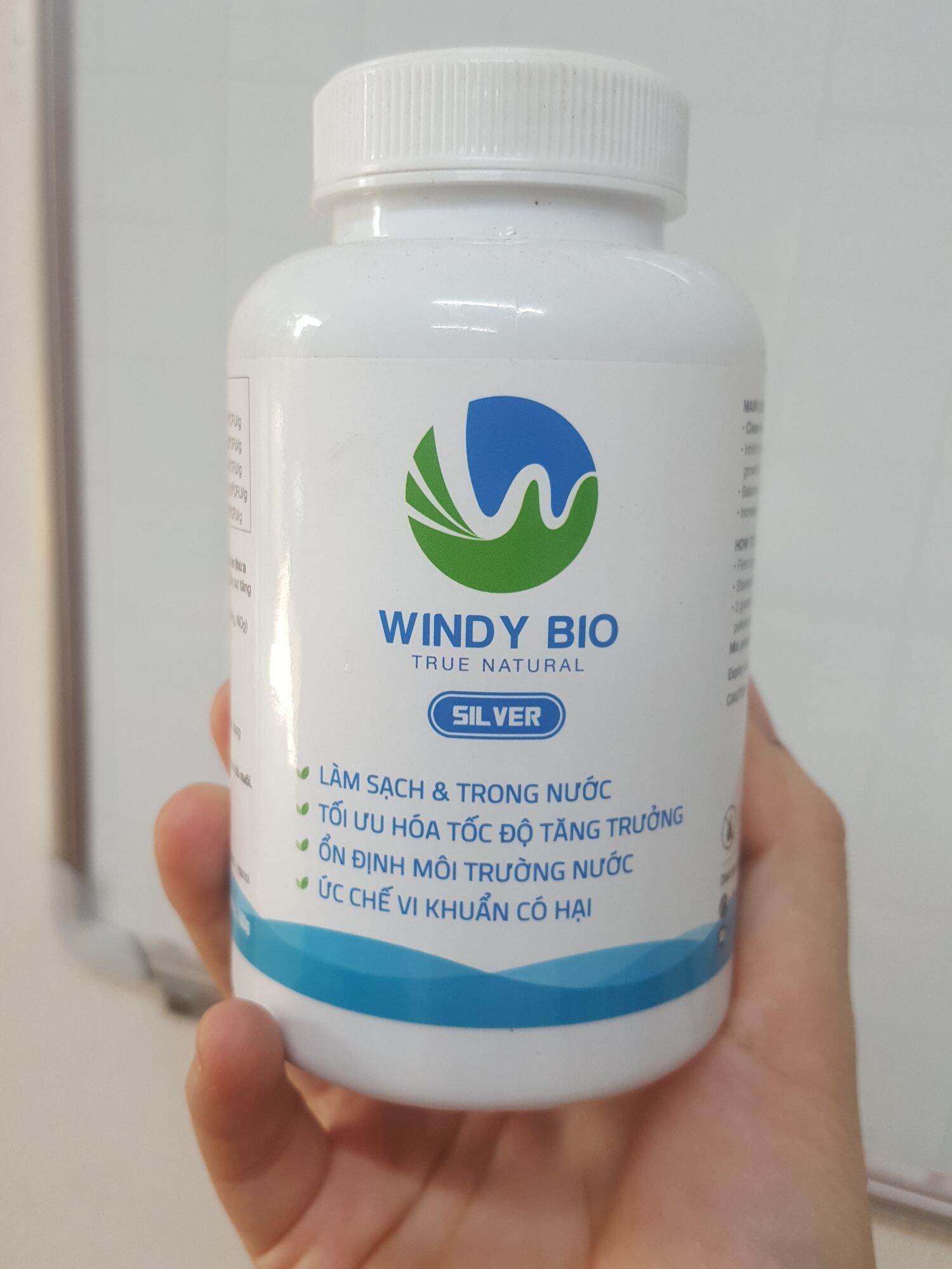 Men vi sinh bột windy bio - lọ 100g - vi sinh cho cá