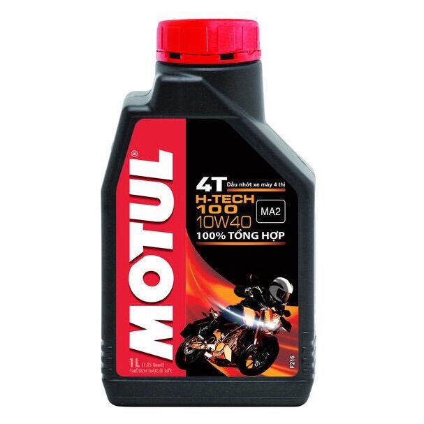 [HCM]1 lít 1 nhớt Motul h tech 100 Full tổng họp 10w40