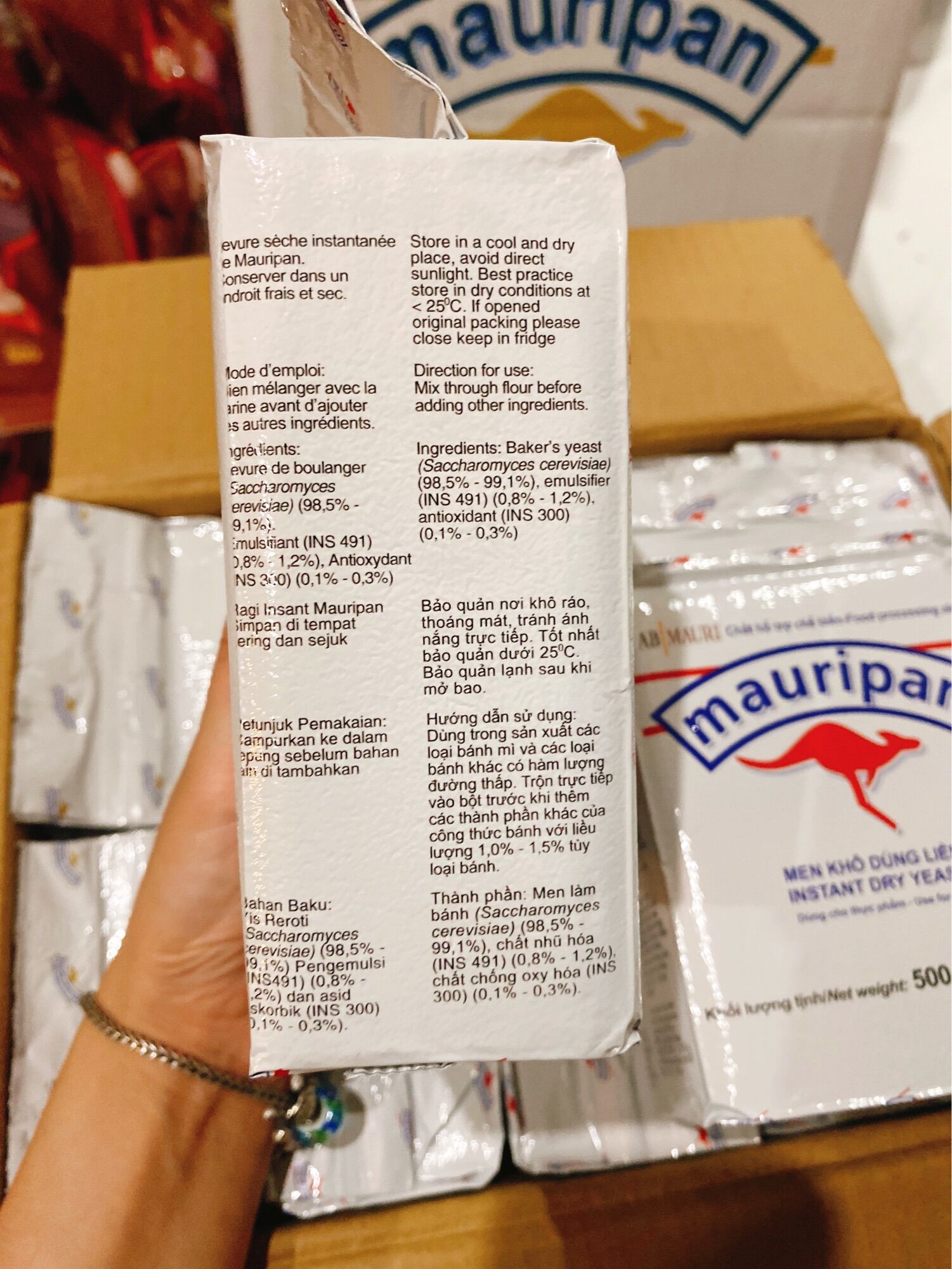 Men Khô Lạt Mauri 100g ( gói chiết)