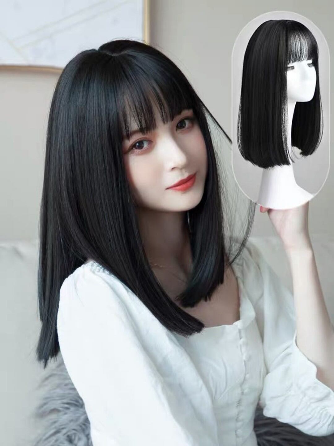 tóc nguyên đầu dl-283[SẮP HẾT HÀNG]