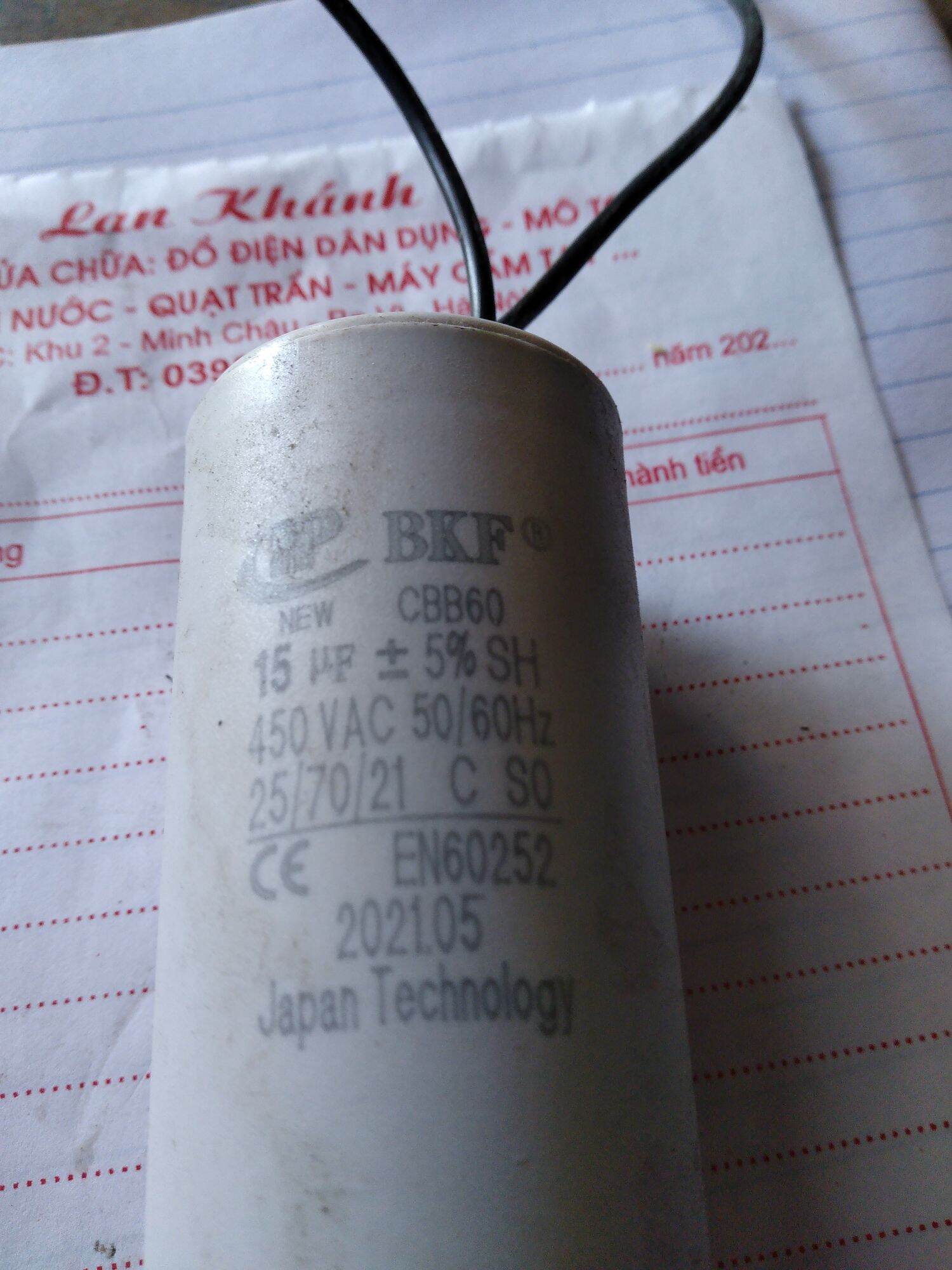 Tụ 15 UF