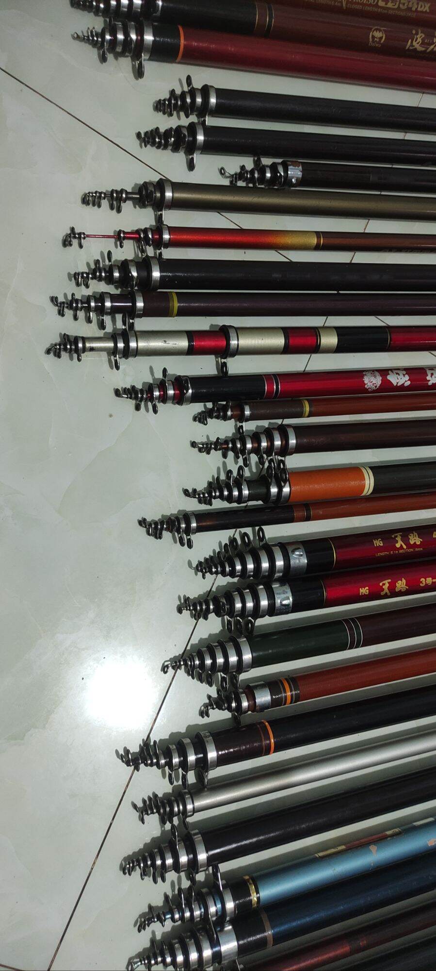 cần câu iso nhật bãi 3m6 (khoen pass Fuji)