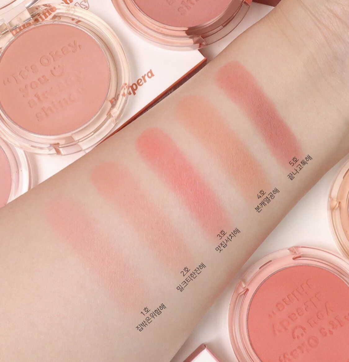 Phấn má hồng Peripera Pure Blushed Sunshine Cheek