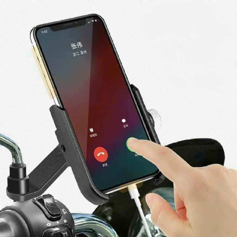 Kẹp xe máy gắn điện thoại xe gắn máy