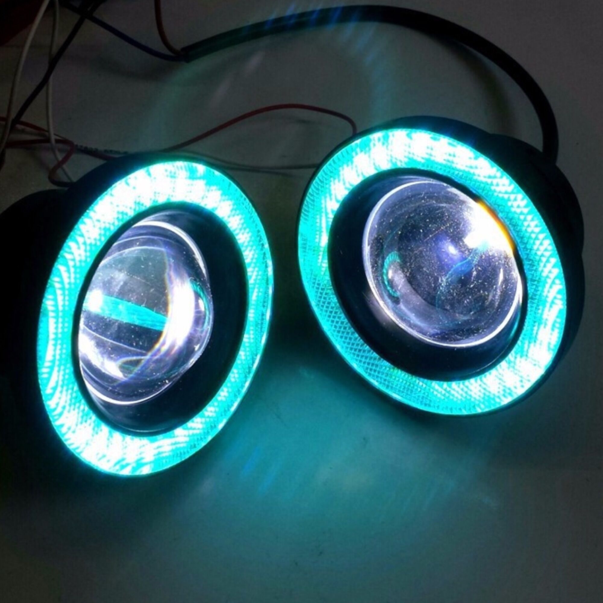 Cặp Đèn Led Pha Gầm 89mm Cho Ô Tô