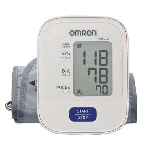 Máy đo huyết áp Omron Hem 7120 công nghệ Intellisense