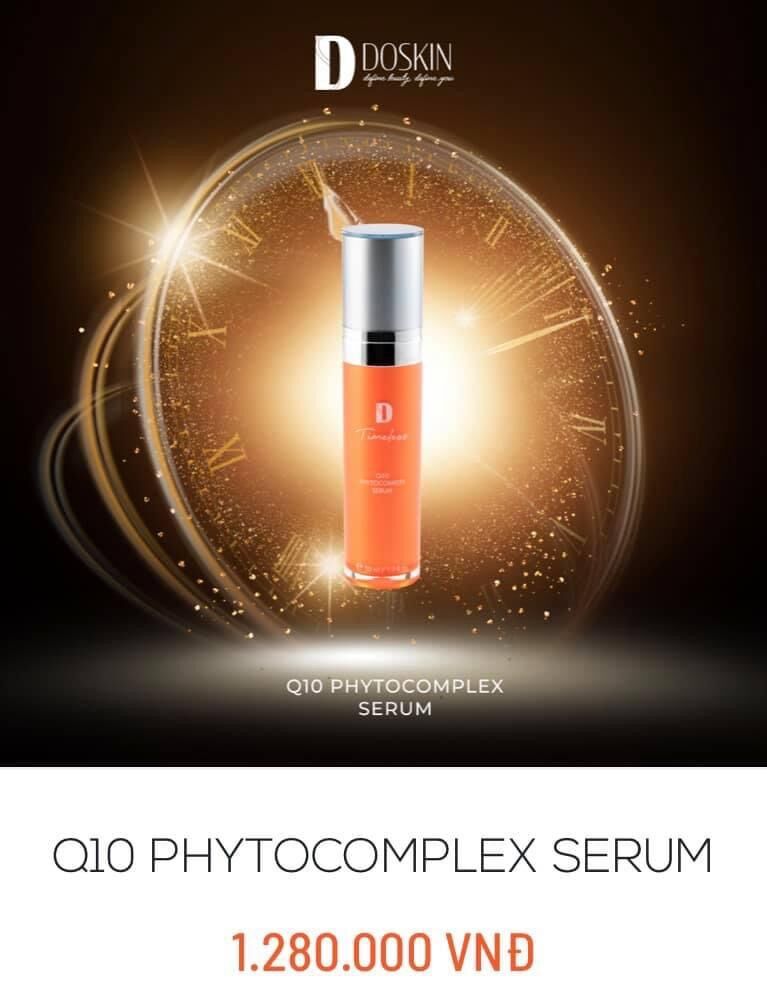 [Tặng 8 Mặt Nạ Dưỡng Da]Serum Q10 Phytocomplex-Căng mịn đàn hồi da