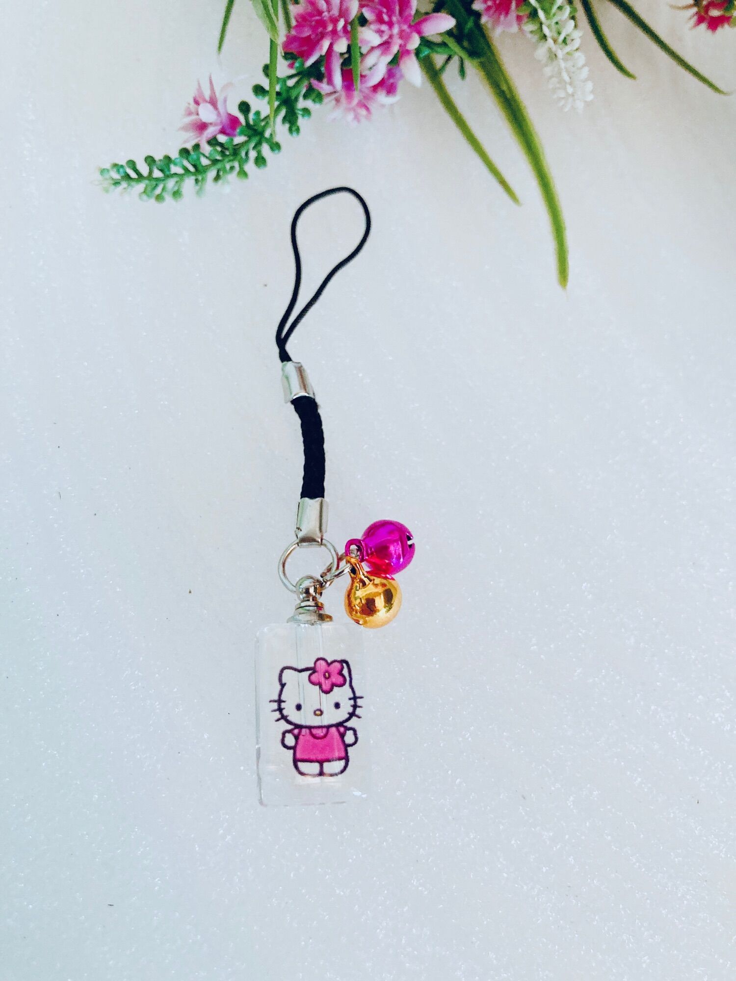 Móc khoá khắc tên hạt gạo kitty