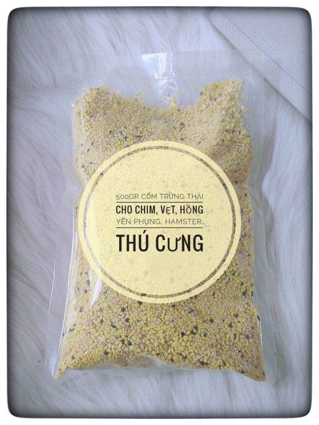 Cốm trứng thái-500GR- Thức ăn cho hamster, thú cưng, chim...