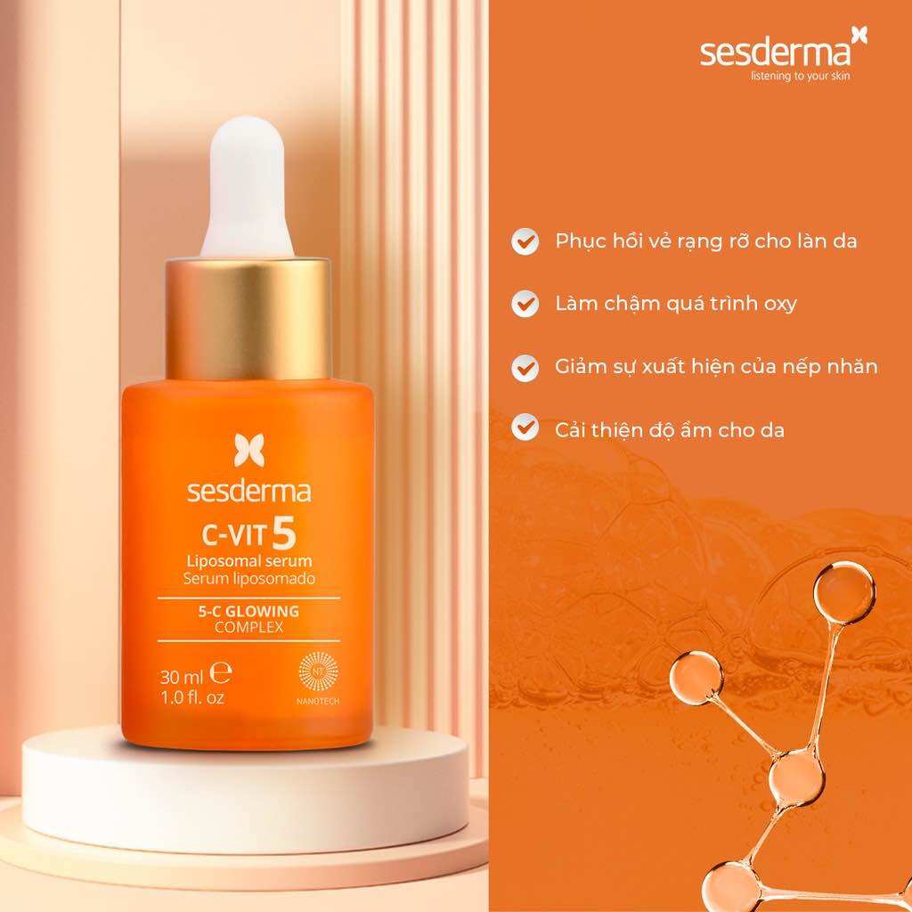 Tinh chất Sesderma C-Vit 5 Liposomal Serum
