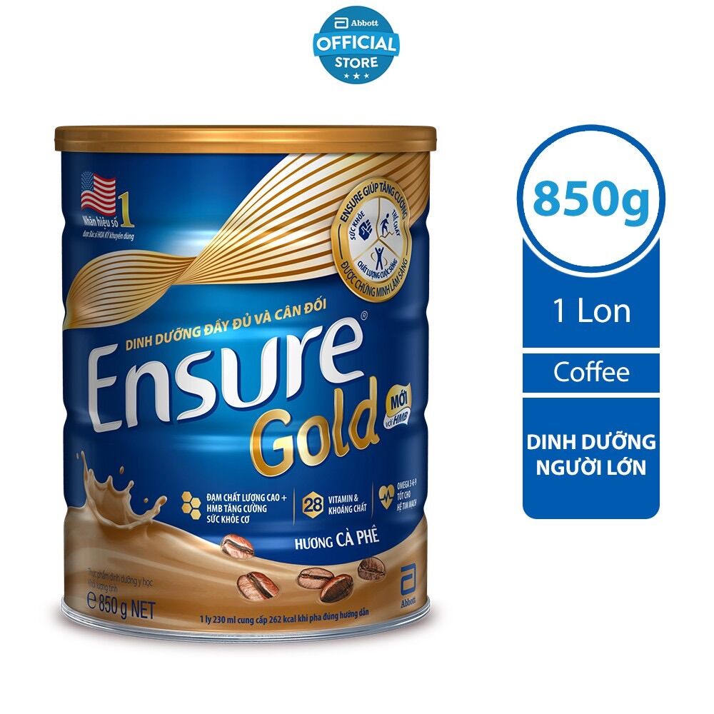 Combo 2 lon sữa bột hương vani/ caffe/ lúa mạch 850gram