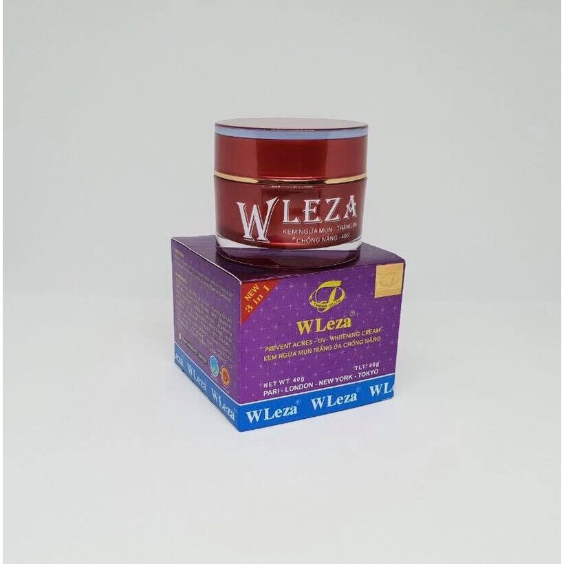 Kem Wleza dưỡng da mặt 40g gồm 4 công dụng