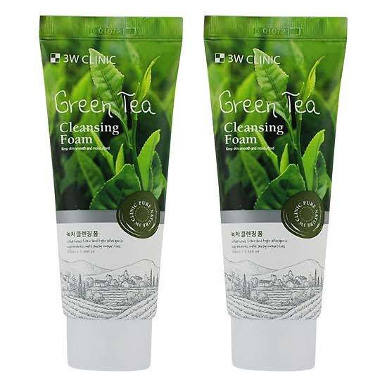 Combo 2 tuýp sữa rửa mặt trà xanh Green Tea 100ml