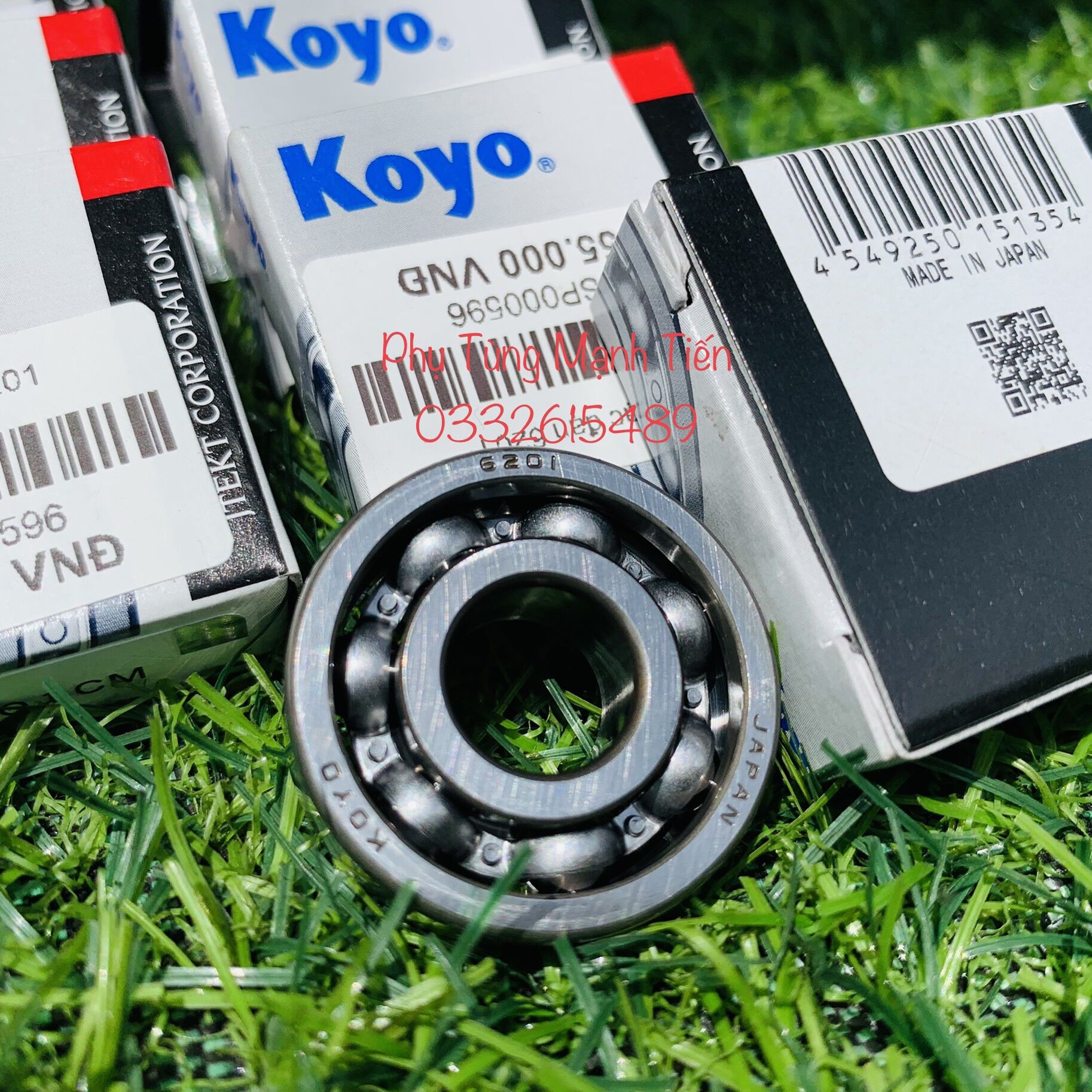Bạc đạn máy koyo 6201