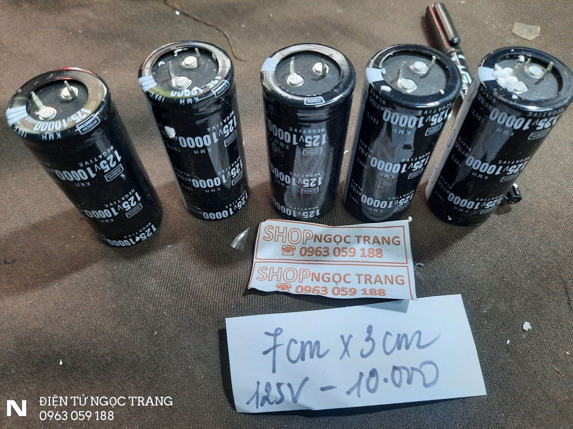 Tụ Âm Ly 10.000 - 125V - Giá 1 Cái