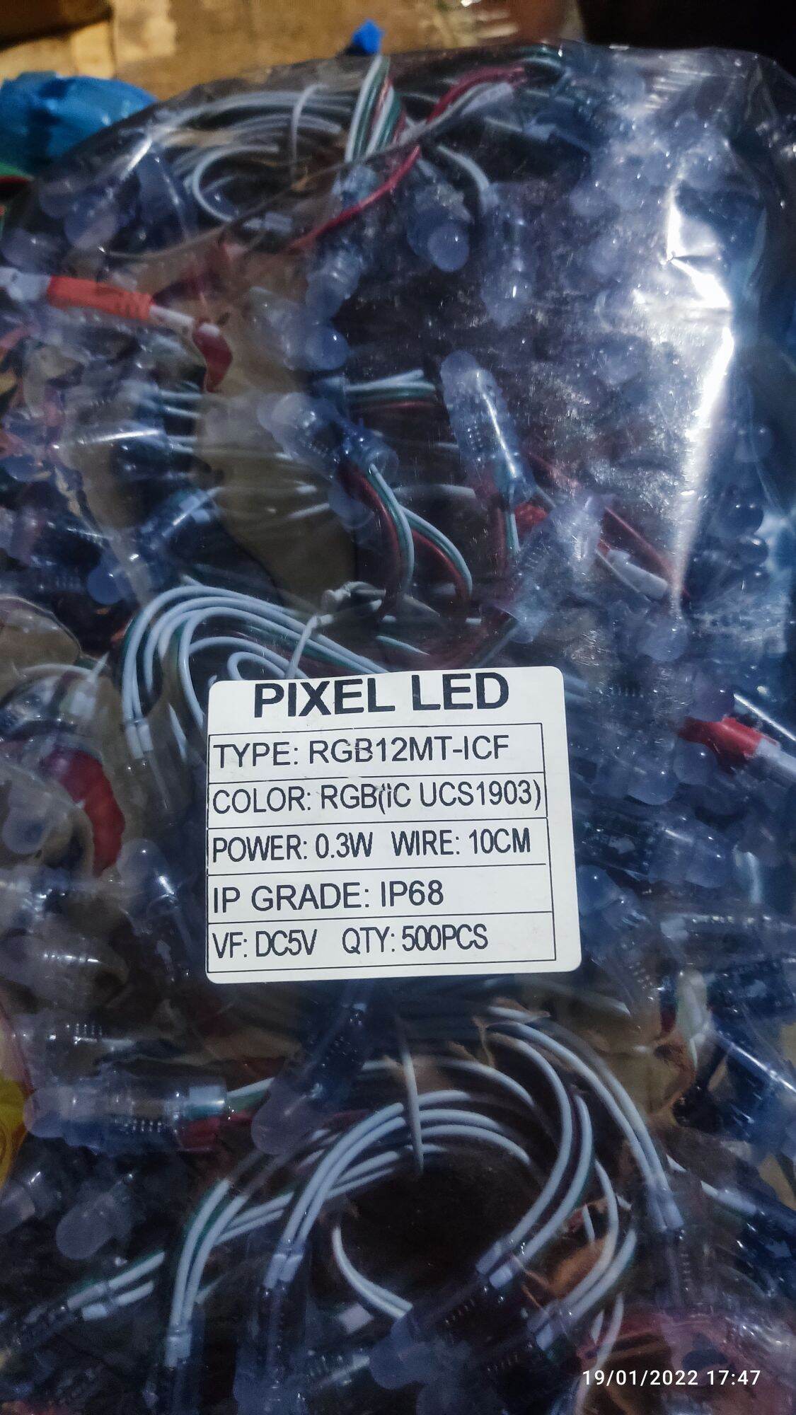 Led full 1903 dài 10cm và 12cm ( dây 50 bóng )