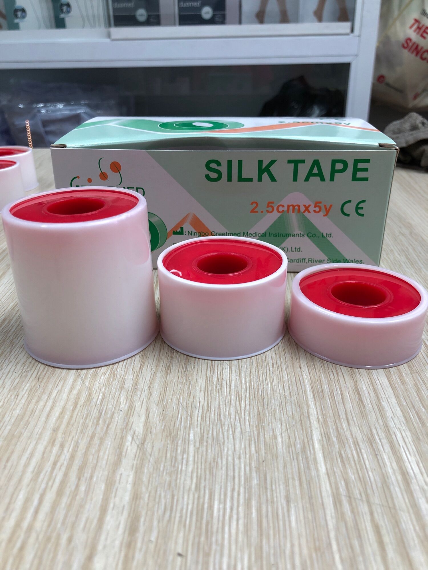 Băng keo lụa Silk Tape Greetmed 1,25cm x 5y
