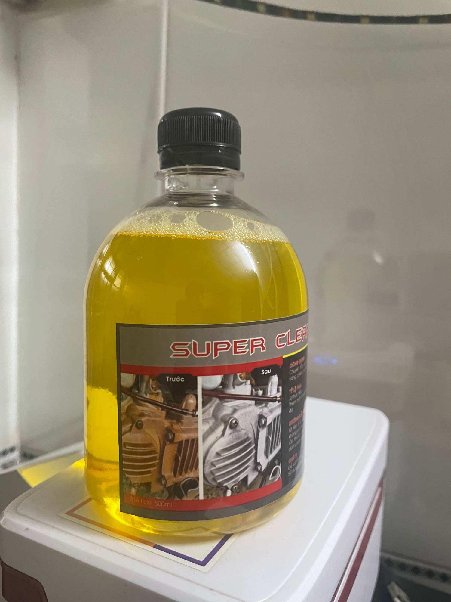 ( Chính Hãng ) Super GOLD CLEANER TẨY LÓC MÁY