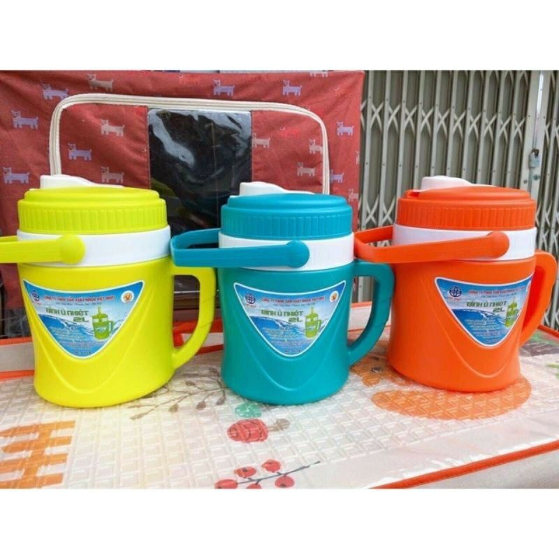 Bình giữ nhiệt, phích đá mini cầm tây Việt Nhật