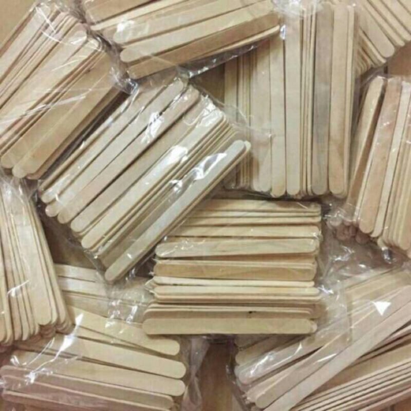 Que gỗ, que kem làm mô hình, làm nhà, làm đồ trang trí.... Nguyên liệu Handmade, nguyên liệu làm mô hình