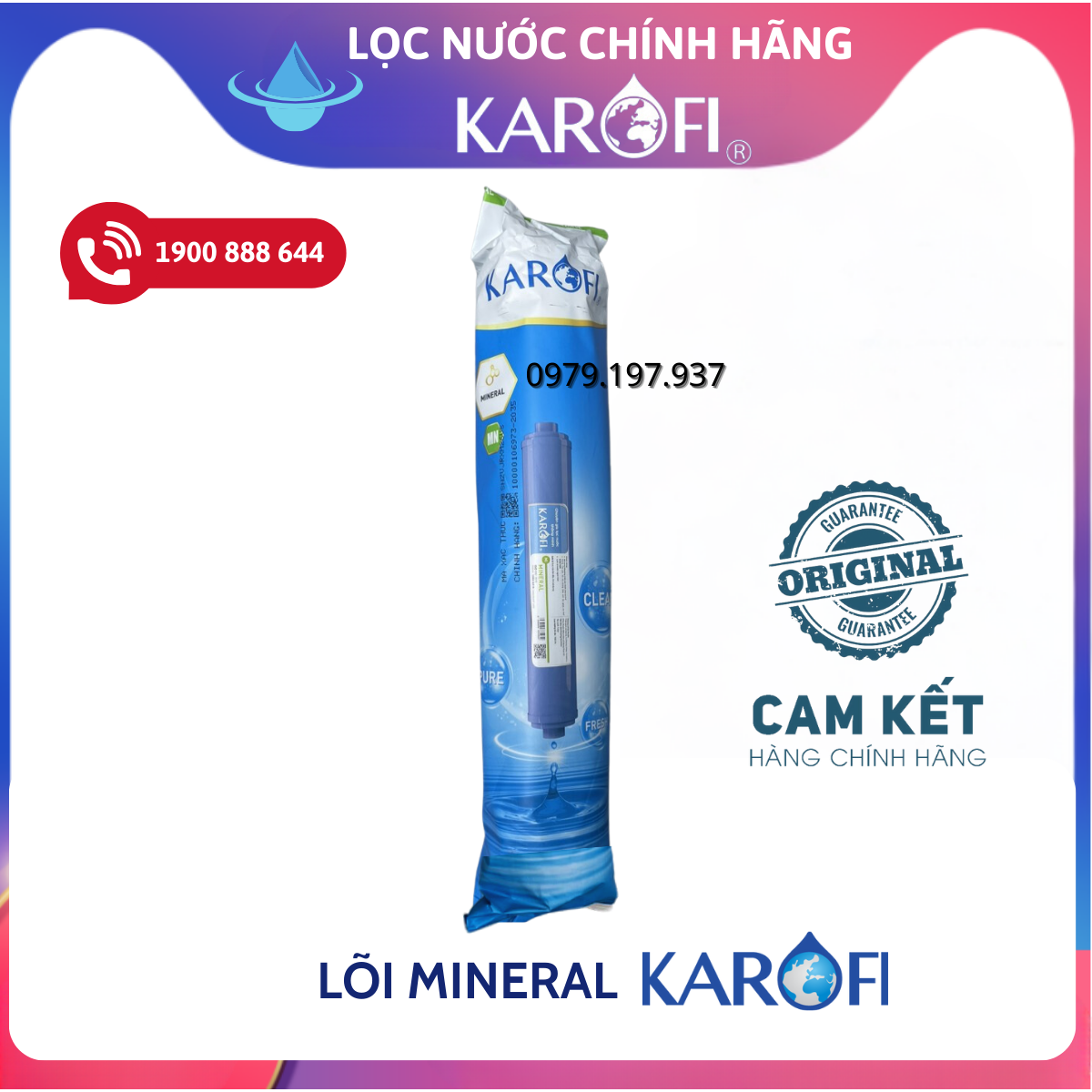 Lõi khoáng đá Mineral - Karofi