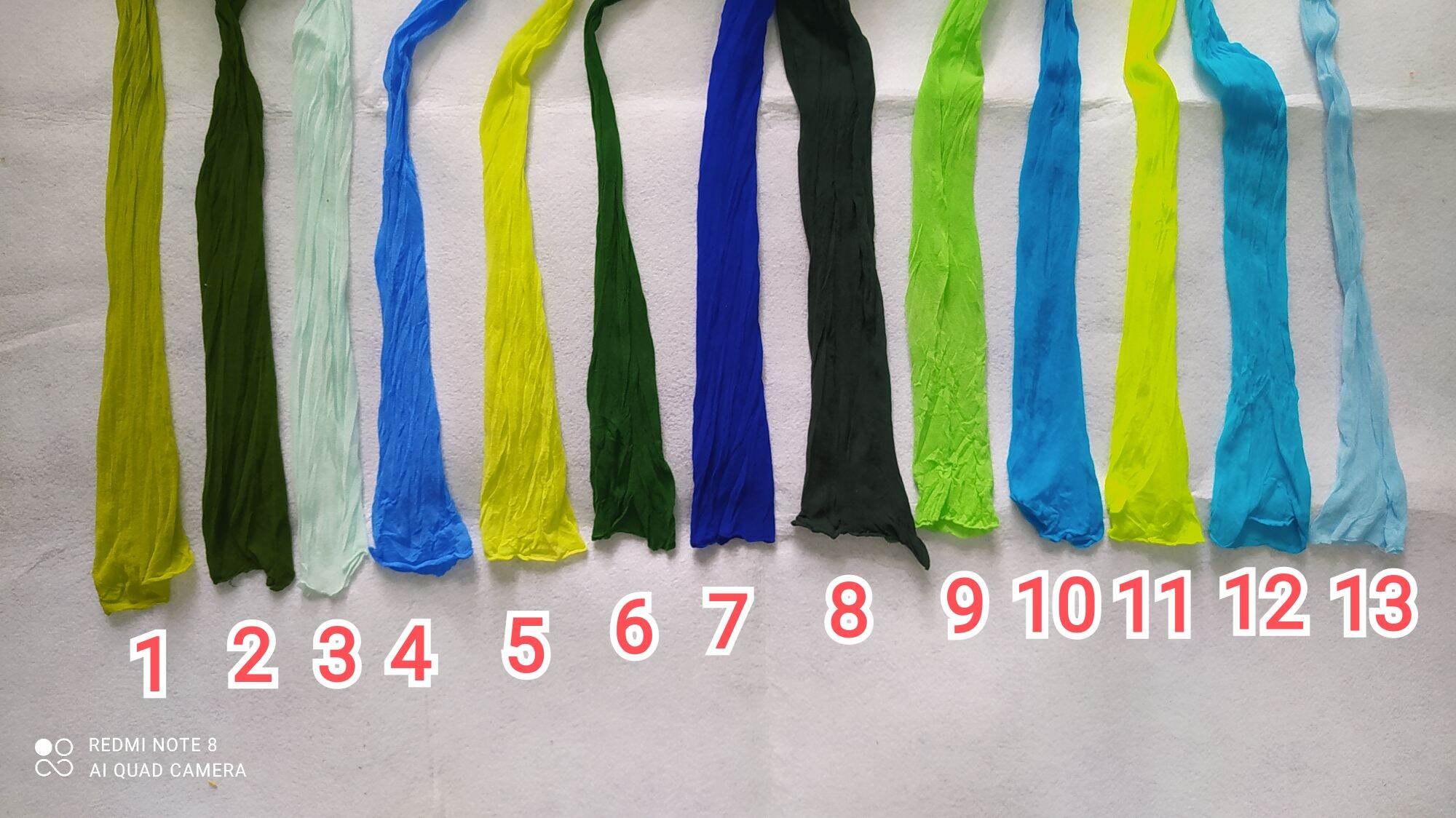 Vải voan đơn màu-loại 1 siêu mịn màu 1-13