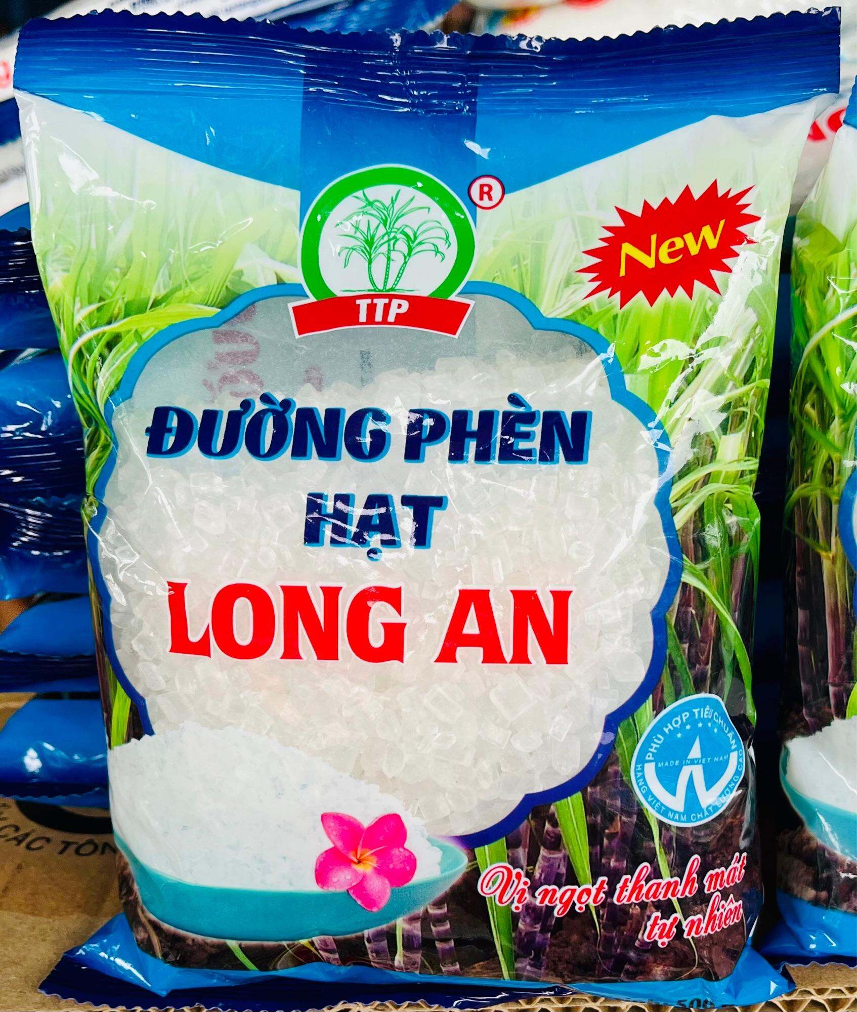 Đường phèn hạt Long An gói (500g)