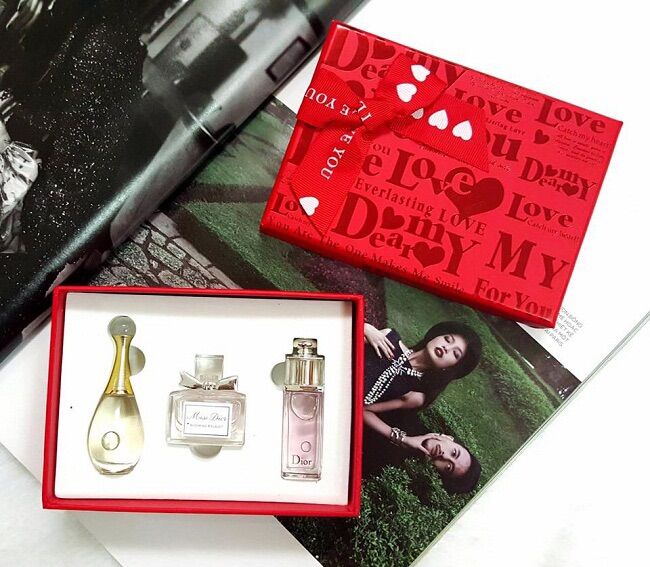 Set 4 chai nước hoa mini Dior - Everlasting Love Gift Set