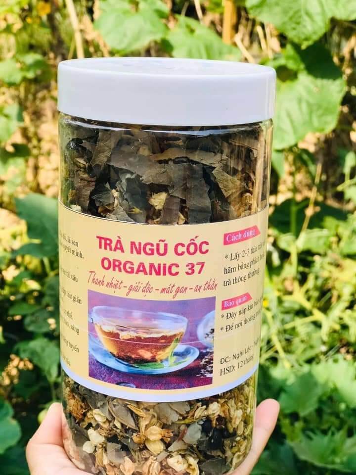 Trà ngũ cốc Organic 37 - thanh nhiệt - giải độc - mát gan