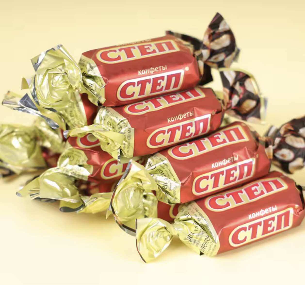 Socola cten đỏ nga socola mạch nha socola step nga 500g
