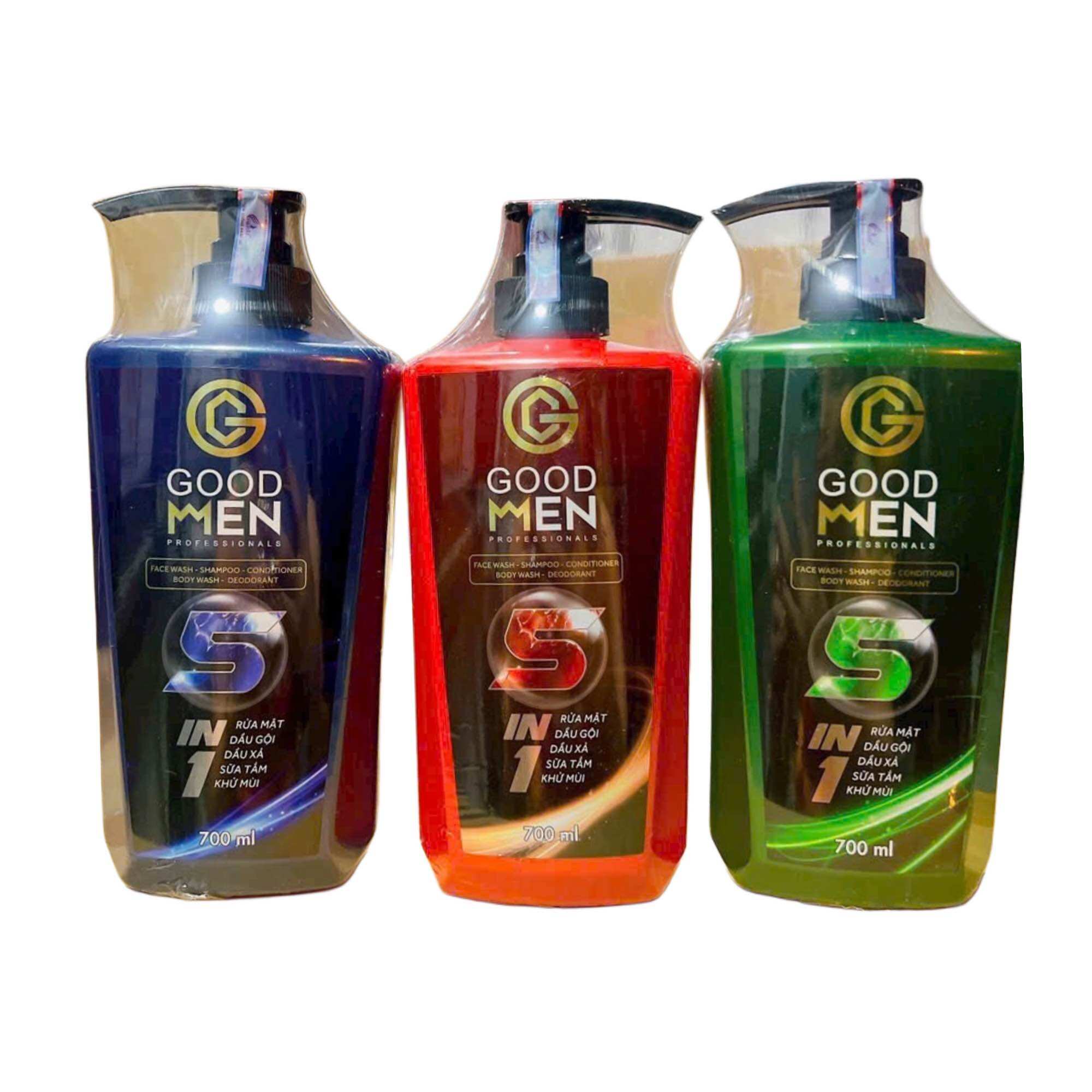 Sữa tắm Goodchame Goodmen đỏ 700ml ( mẫu mới )