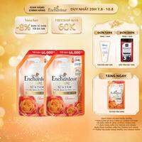 Combo 2 túi sữa tắm nước hoa dưỡng da Enchanteur hương Chamring/Glamour 640g tặng 1 túi sữa tắm Enchanteur 200g (Quà hiện giỏ hàng)