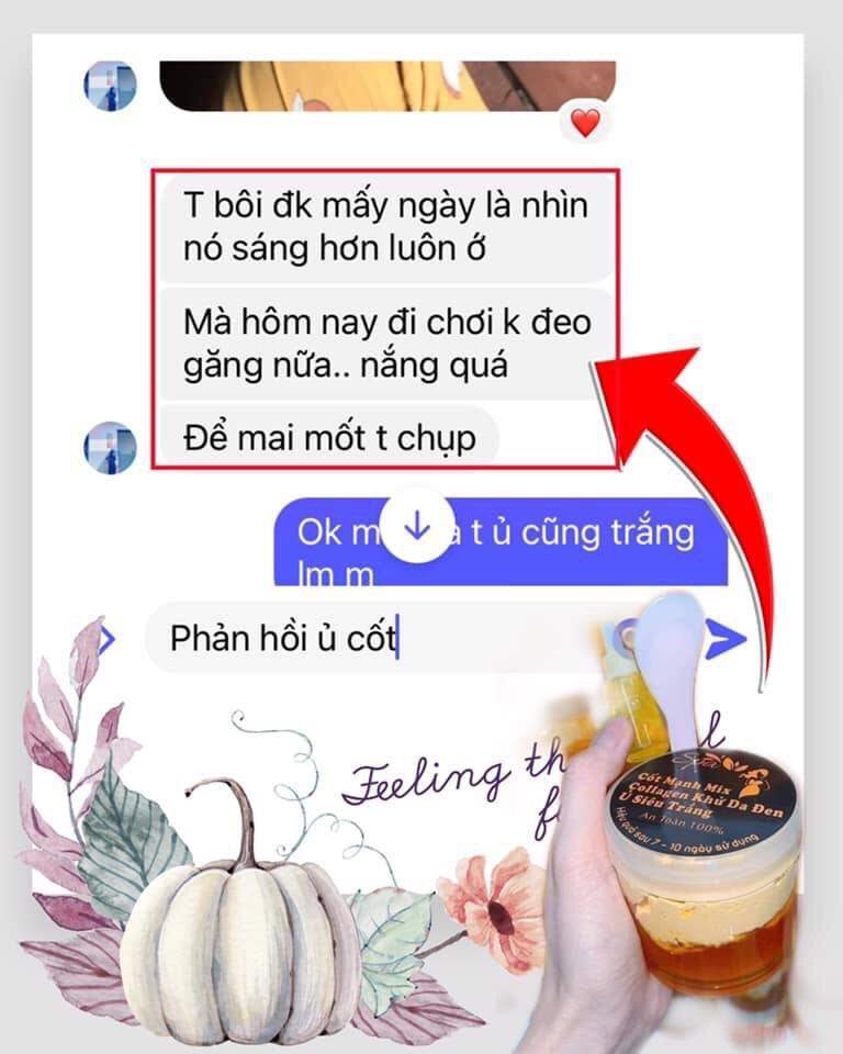 Kem body cốt ủ siêu Trắng dành cho da đen lỳ