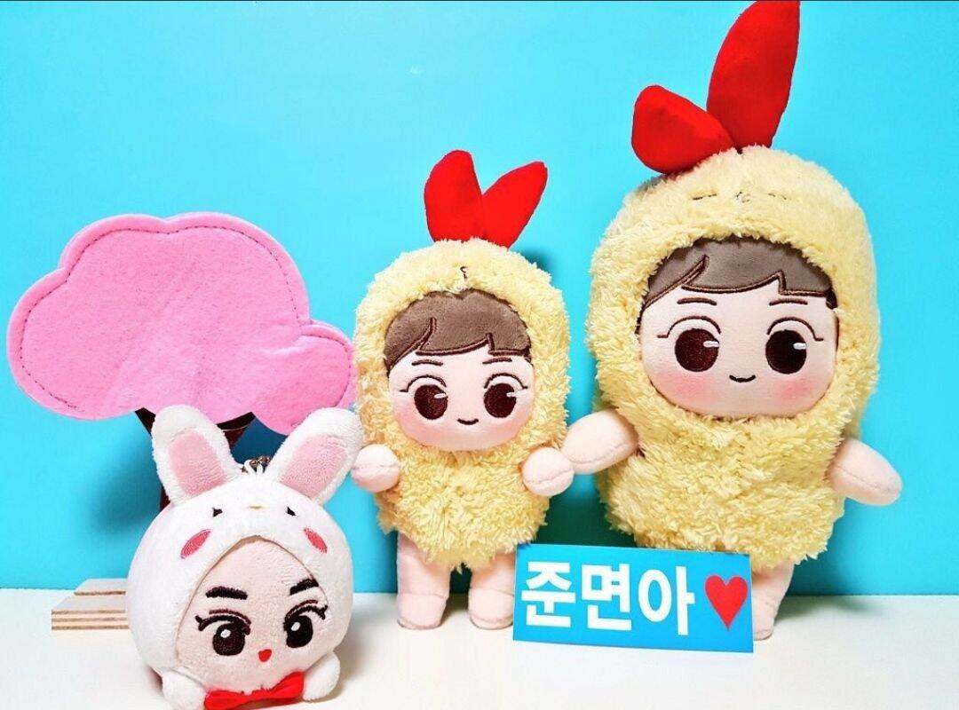 Quần áo outfit tôm chiên tempura cho búp bê doll 20cm 15cm có sẵn
