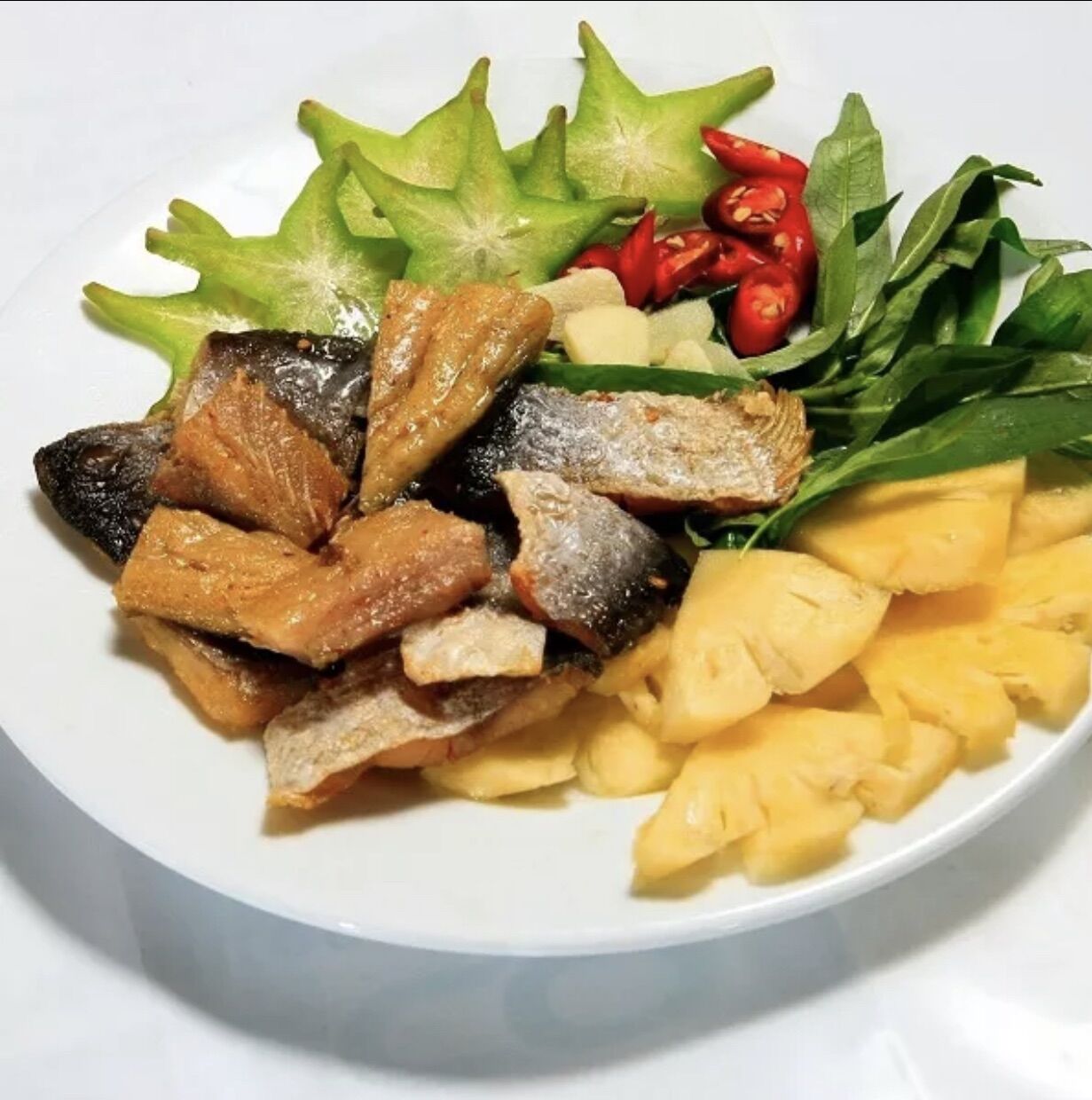 [500gr_85k] KHÔ CÁ LÓC 3 NẮNG CẮT KHÚC SẴN