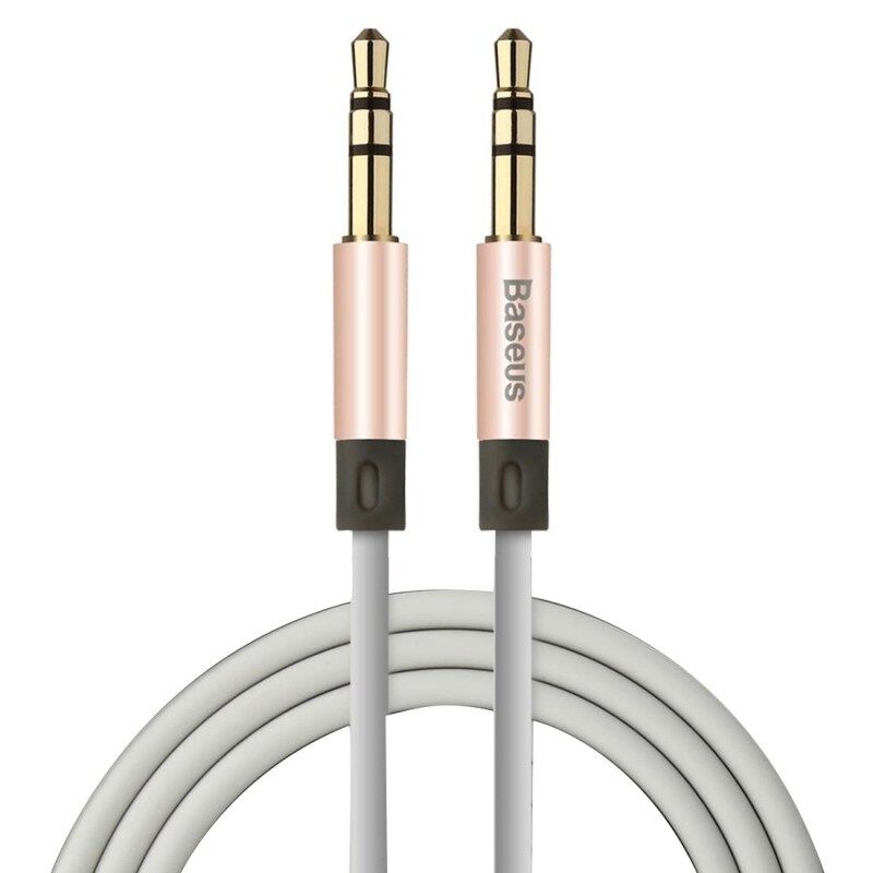 Dây cáp âm thanh chất lượng cao aux audio 2 đầu 3.5 - baseus dây 2m